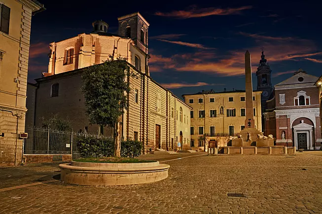Jesi, Piazza Federico II.