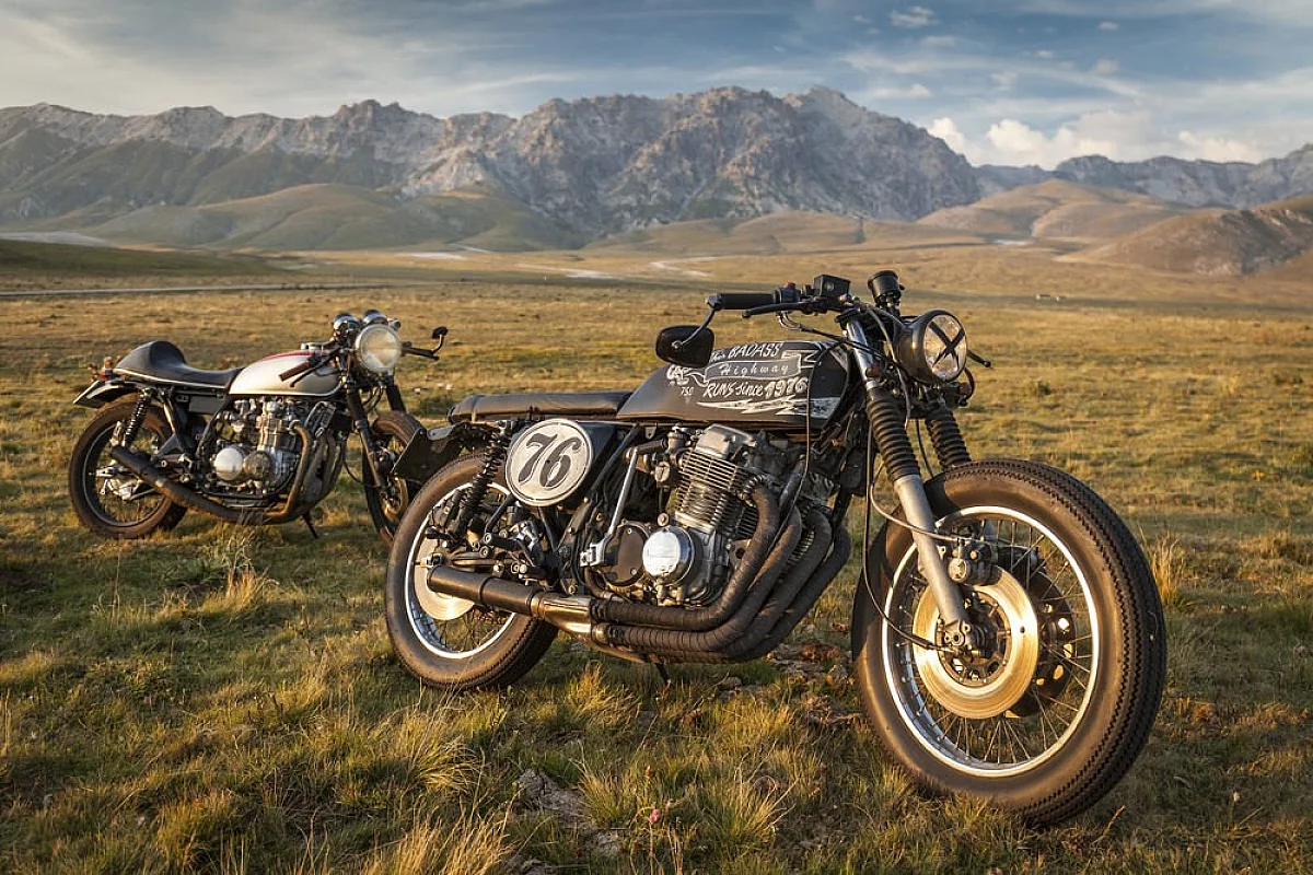 
Campo Imperatore in moto
