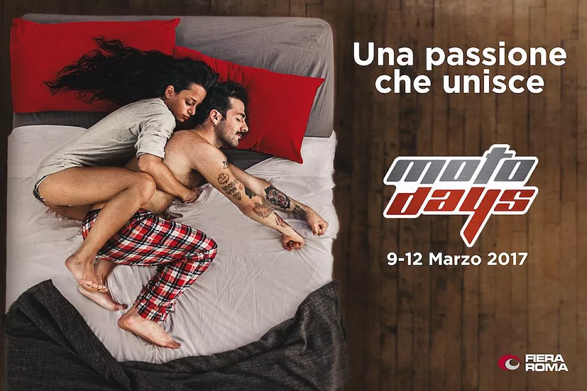La locandina ufficiale di MotoDays 2017 Roma