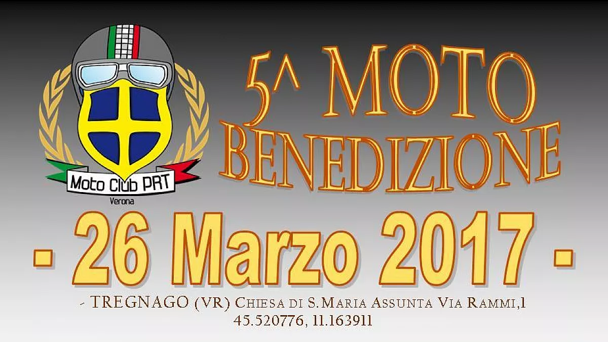 5° Moto Benedizione - Tregnago