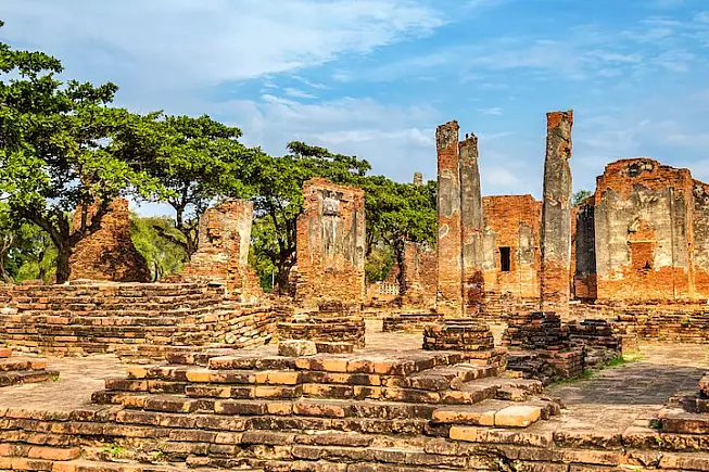 La Thailandia in moto: Ayutthaya