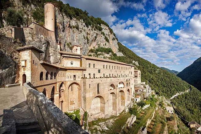 Sacro Speco di San Benedetto, Subiaco. SH: 1915994629