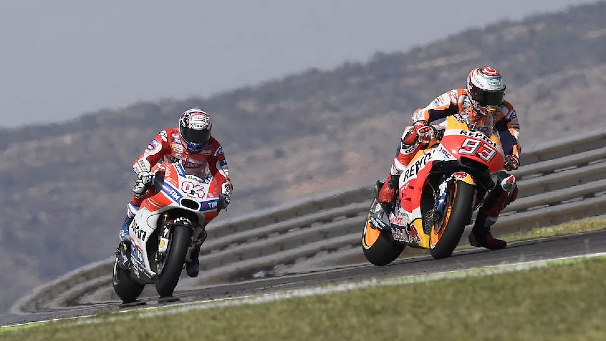 MotoGP 2017, Motegi: Marc Marquez vs Andrea Dovizioso
