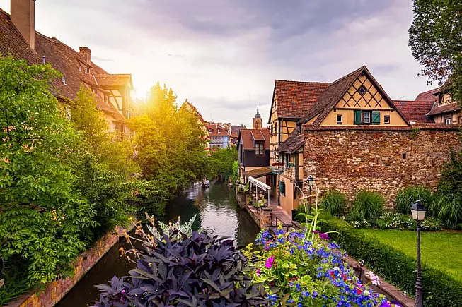 Uno scorcio di Colmar, la "Venezia alsaziana"