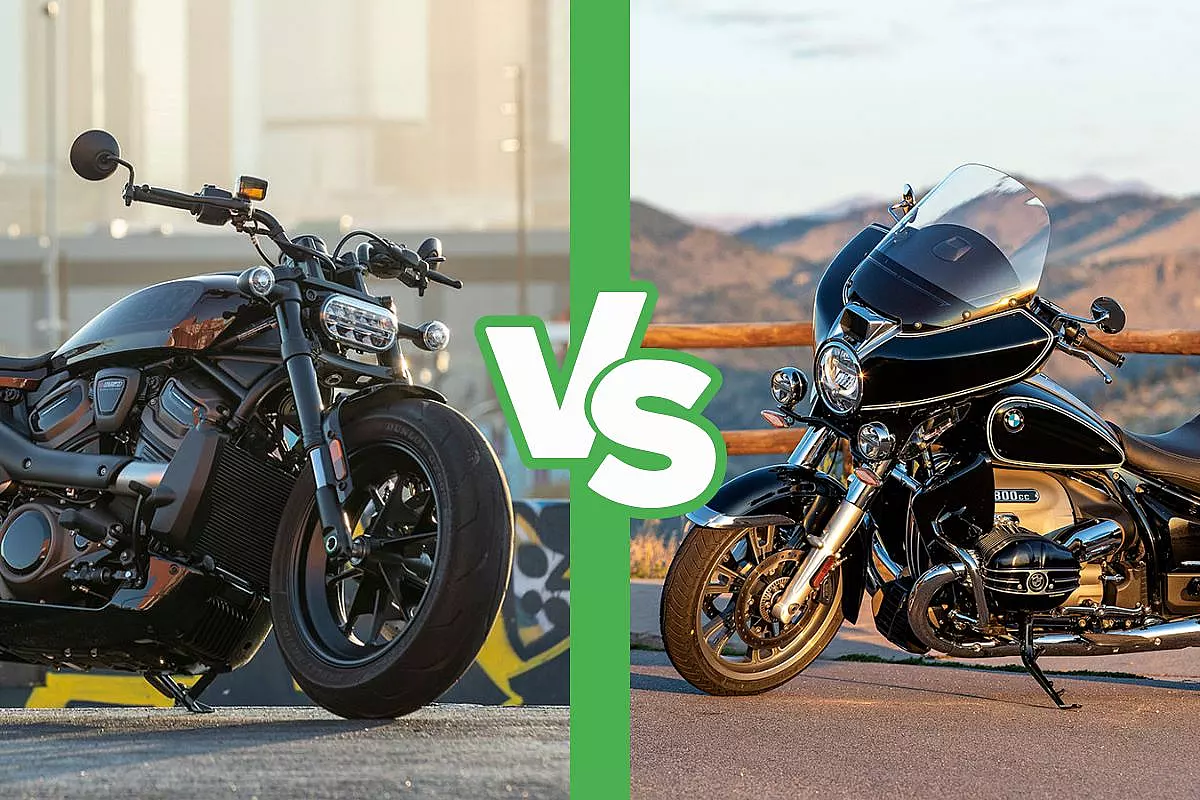Custom-Choppers: Harley Davidson Sportster S vs BMW R18 Transcontinental