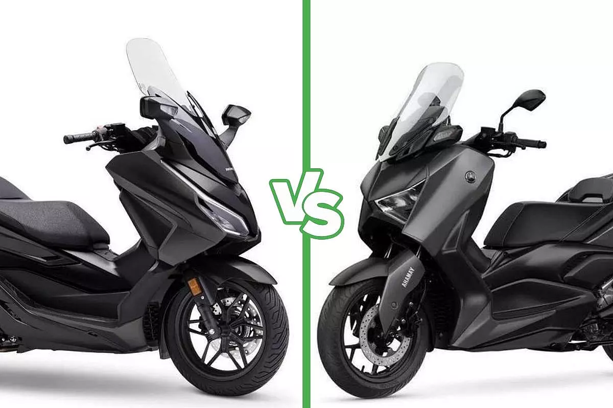 Honda Forza 350 vs. Yamaha Xmax 300: un duello tra titani sì, ma nel regno  dei maxiscooter