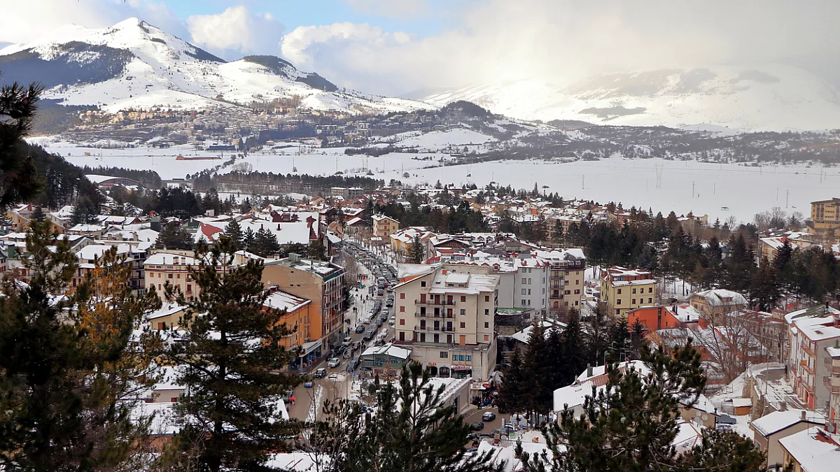 Roccaraso sotto la neve. 