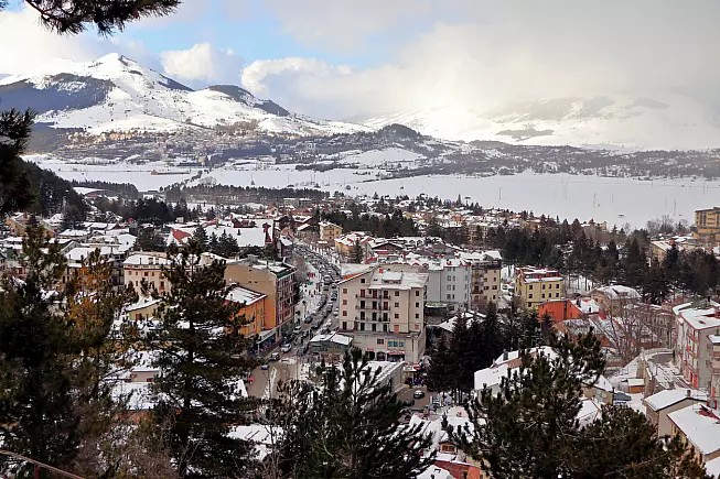 Roccaraso sotto la neve. 