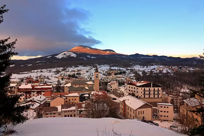 Vista su Roccaraso.