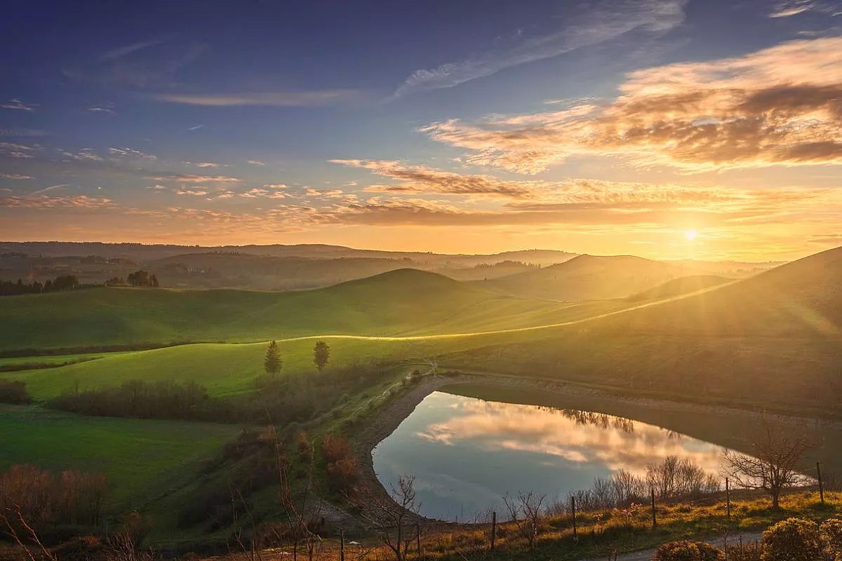 Le dolci colline di Castelfiorentino