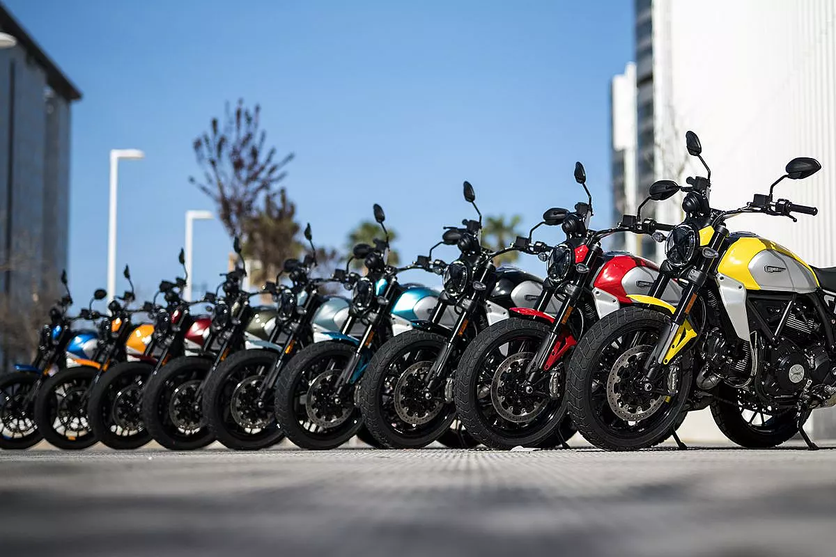 Ducati Scrambler Icon in tutte le loro colorazioni