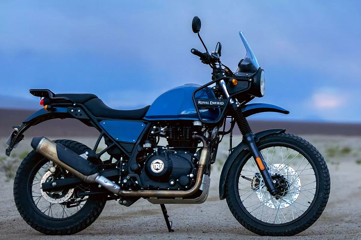 Motocicletta Himalayan 410 Glacier Blue