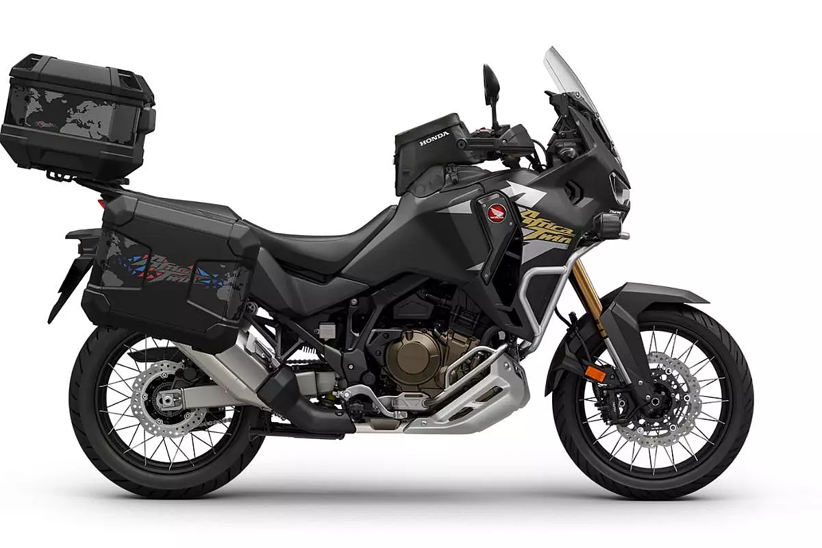 Motocicletta Honda CRF1100L Africa Twin Adventure Sports 2024 Matte Ballistic Black Metallic, Travel Edition