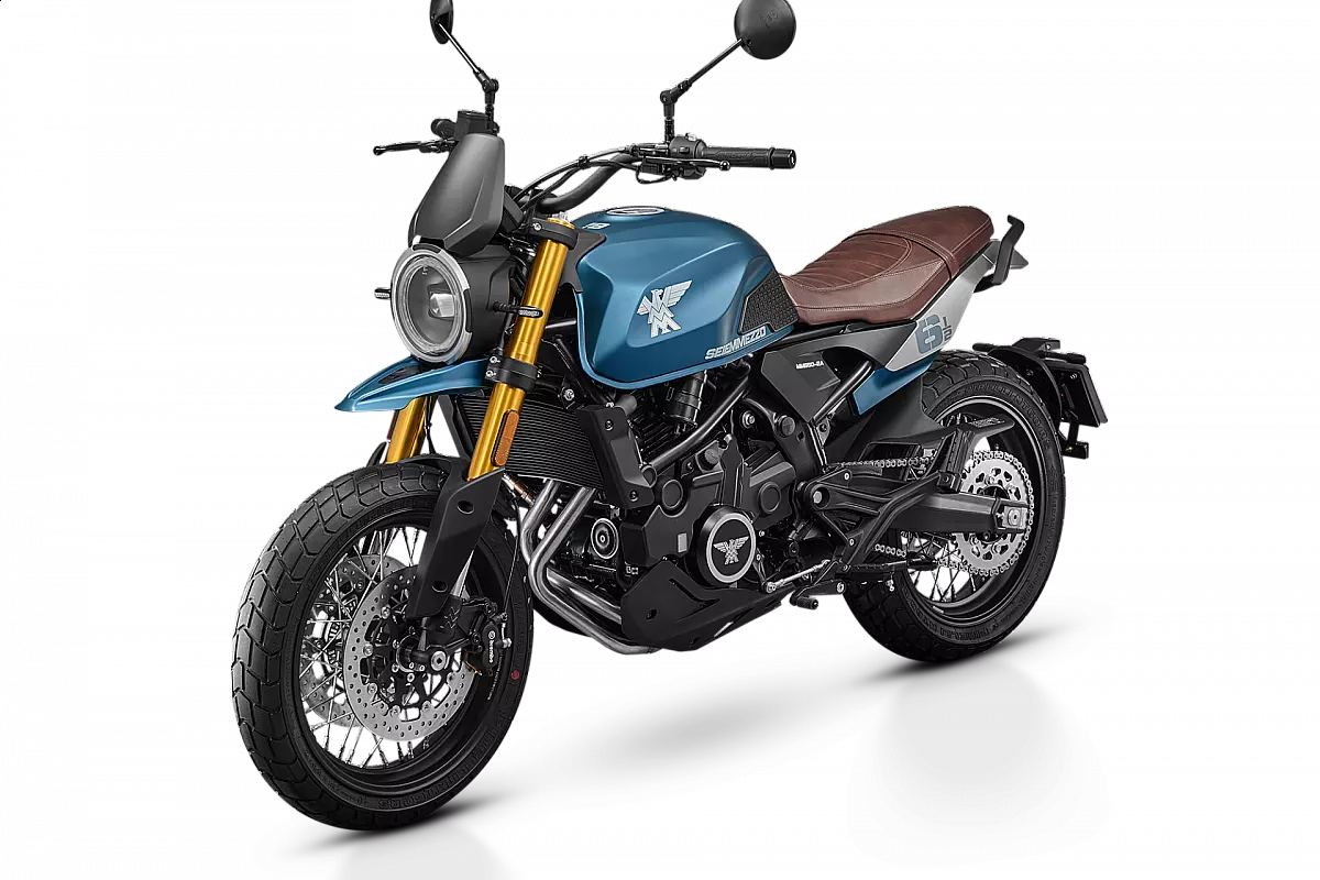 Motocicletta Moto Morini Seiemmezzo SCR Blue Storm