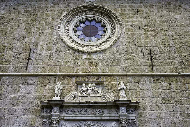 Particolare della Chiesa di Santa Maria delle Grazie, Anversa degli Abruzzi.