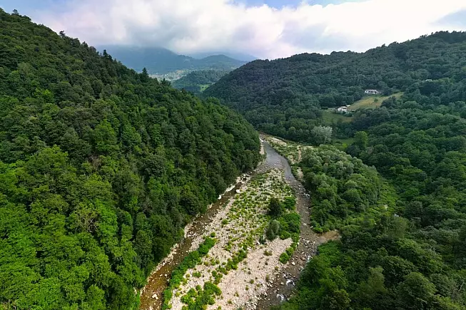 Guje di Garavot, vista aerea. visitvaldichy.it