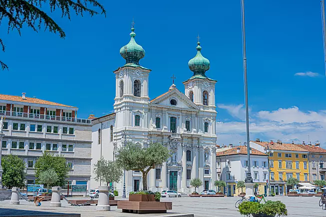 La Chiesa di Sant'Ignazio a Gorizia. 