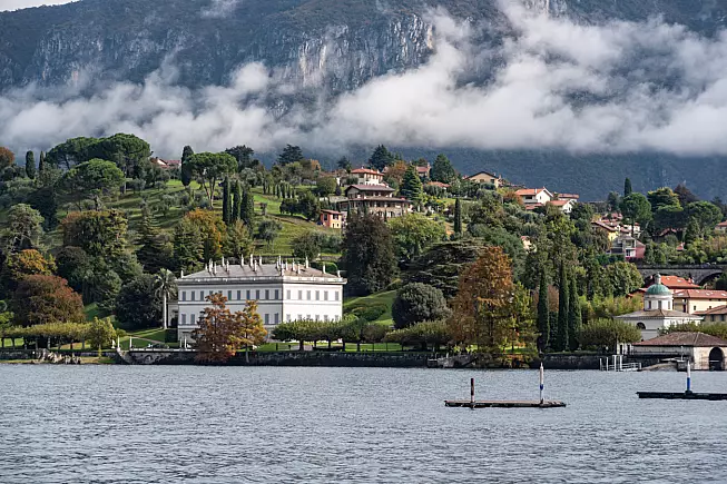La Villa Melzi d'Eril, affacciata sul lago, a Bellagio