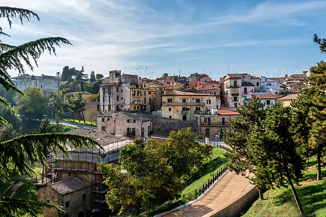Vista su Lanciano.