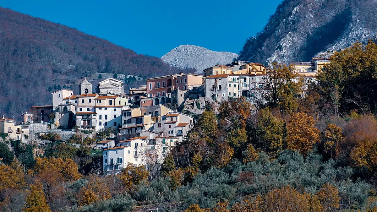 La località di Picinisco, nella valle di Comino.