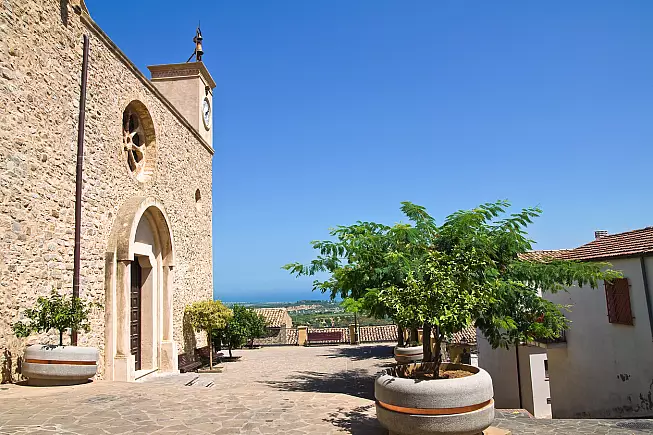 Scorcio di Rocca Imperiale. 