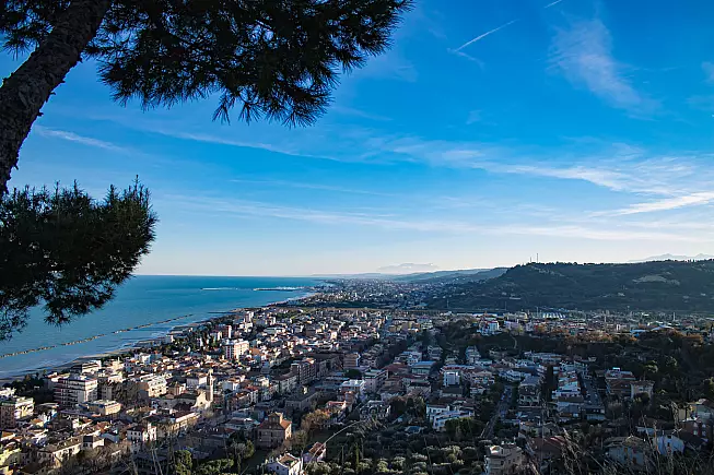 Vista dall'alto su San Benedetto del Tronto