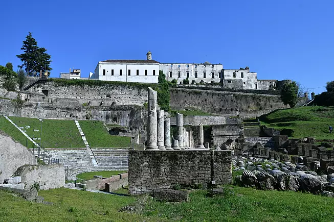 Il Teatro Romano di Sessa Aurunca.