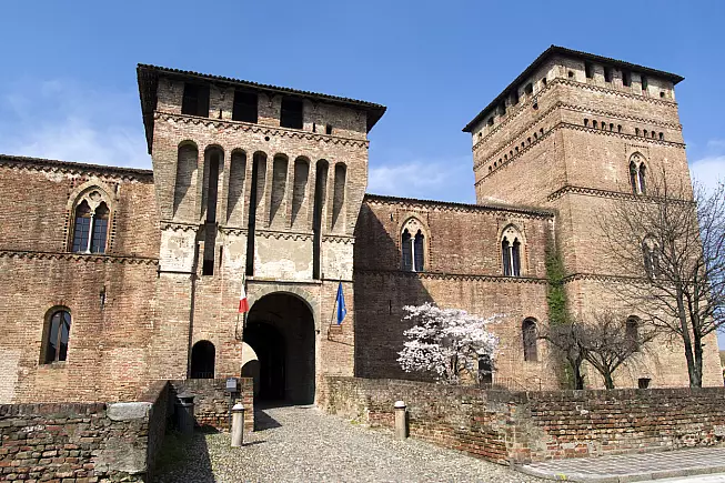 Il Castello Visconteo di Pandino. 