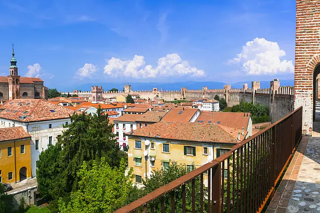 Vista panoramica sul borgo di Cittadella