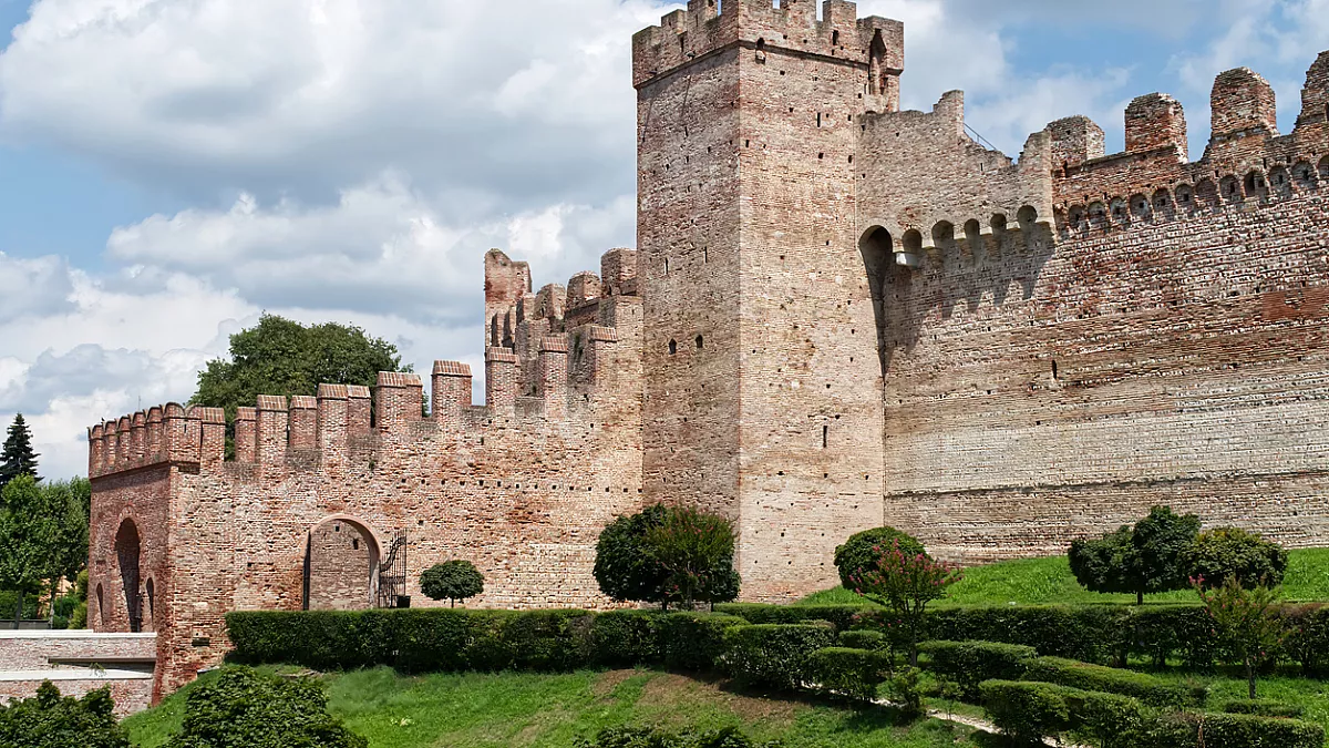 Ingresso della città fortificata di Cittadella.