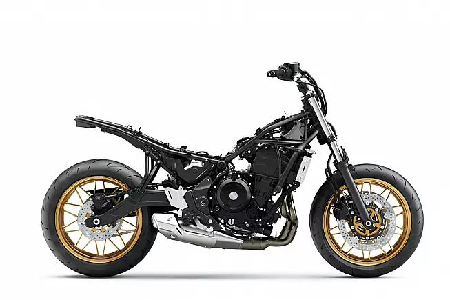 Kawasaki Z650 RS MY 2025 stripped