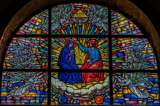 Roccamonfina, il Santuario della Madonna dei Lattani. 