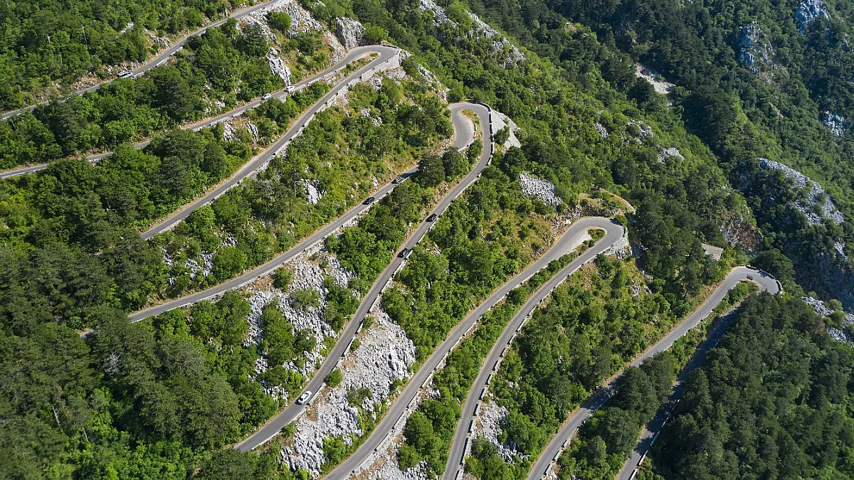 Serpentine Kotor, strada dei 50 tornanti