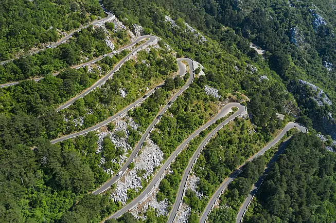 Serpentine Kotor, strada dei 50 tornanti