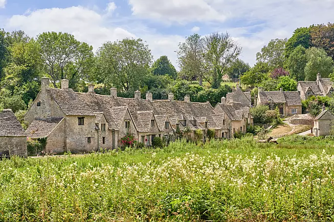 Arlington Row, la strada più famosa di Bibury.
