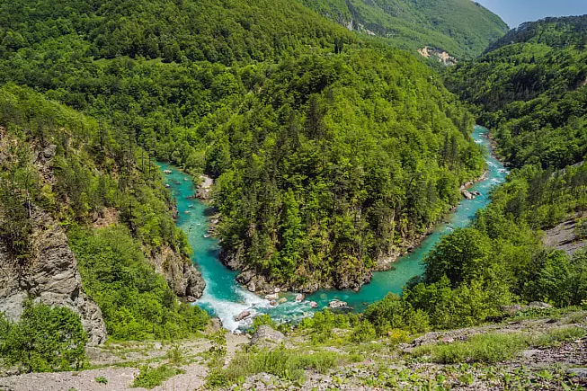 Canyon di Tara, panorama