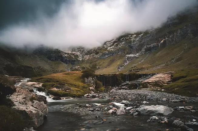 Cirque du Troumouse in tempesta