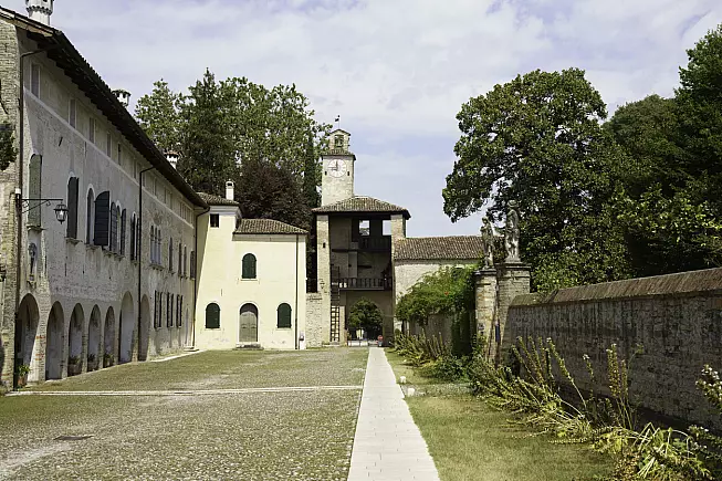 Il borgo medievale di Cordovado. 