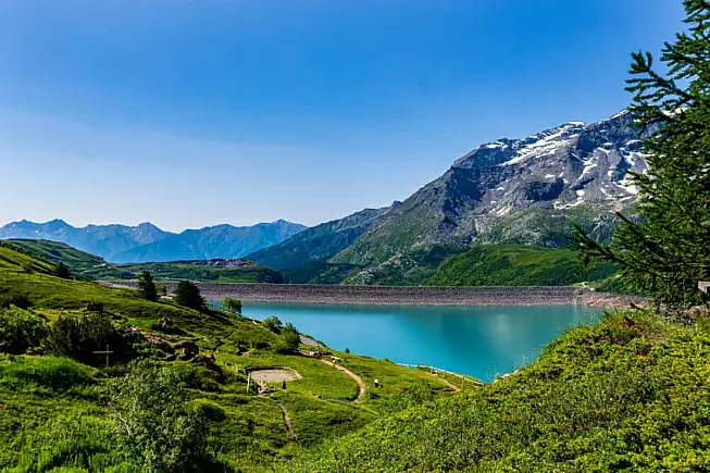 Lago del Moncenisio, Colle del Moncenisio