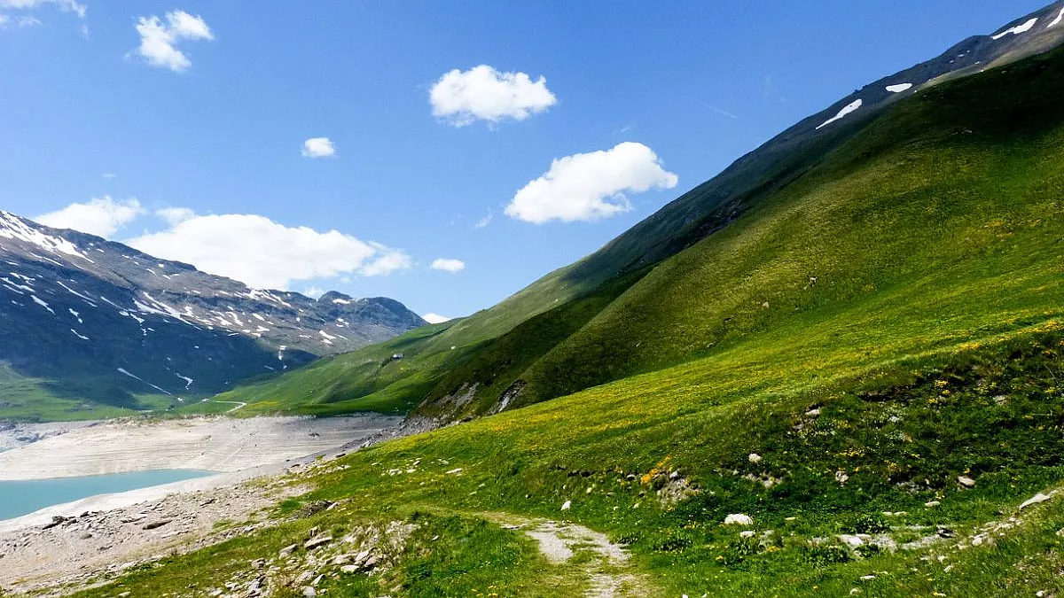 Lago del Moncenisio, vista panoramica