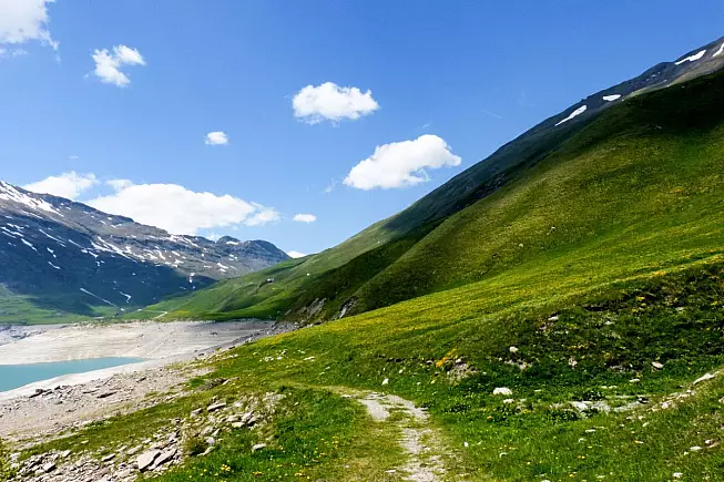 Lago del Moncenisio, vista panoramica