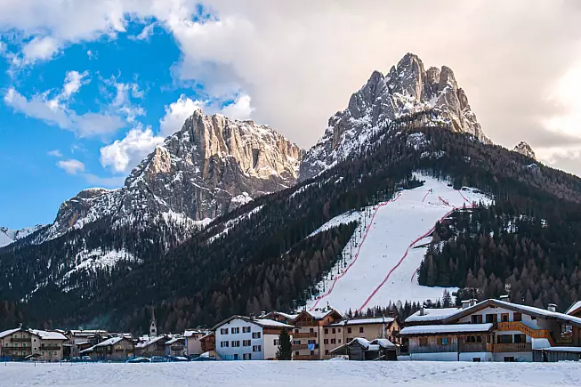 Le Dolomiti a Pozza di Fassa