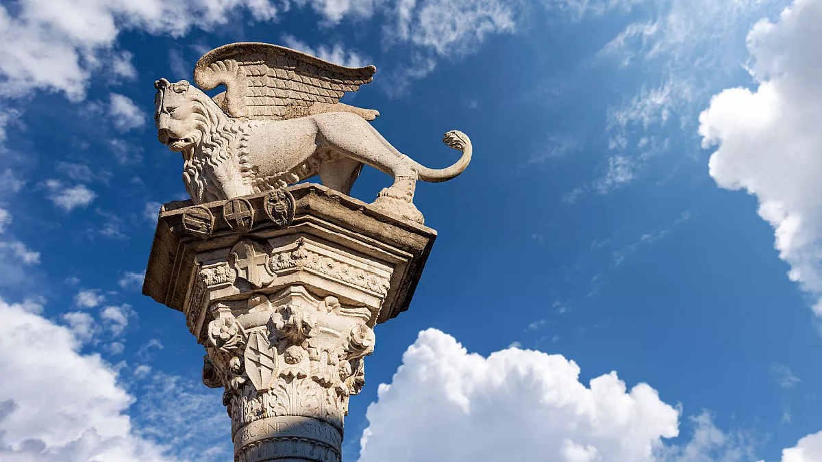 Leone di San Marco or Leone Marciano, Venezia, Veneto, Italia