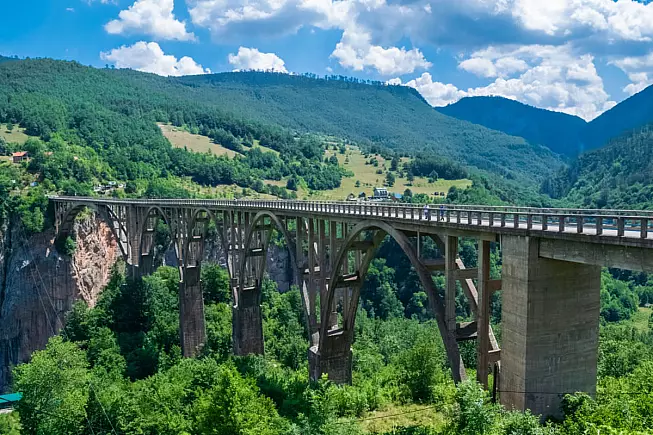 Ponte Durdevica, o ponte di Tara