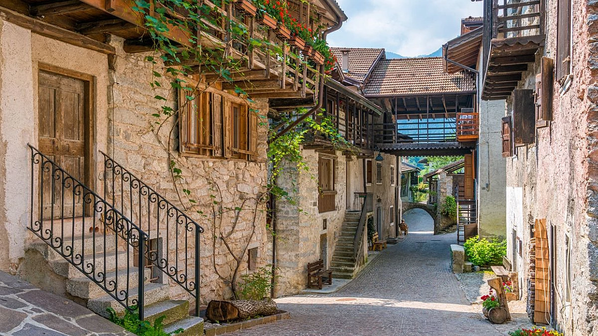 Rango, provincia di Trento, Trentino Alto Adige, Italia. iStock, e55evu