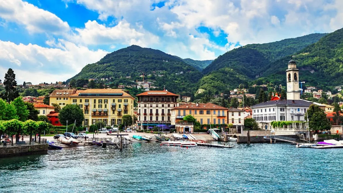 Via Regina, panorama su Cernobbio