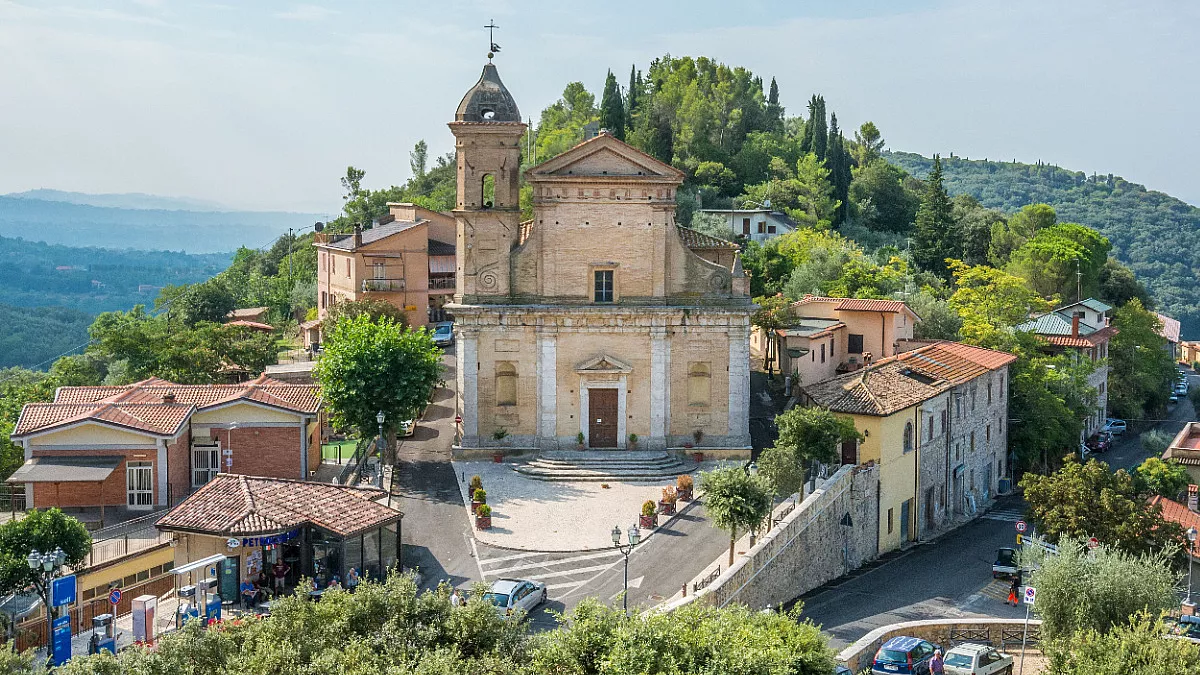 Chiesa di Santa Annunziata, Casperia, Rieti, Lazio. essevu, Shutterstock