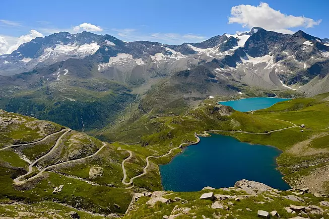 Colle del Nivolet, tra Piemonte e Valle d'Aosta