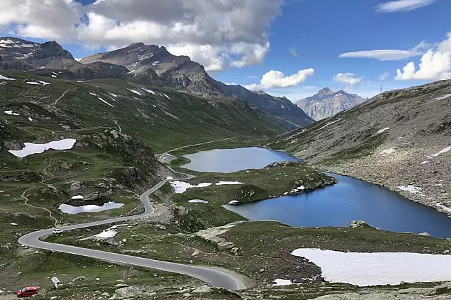 Lago Rosset, altopiano del Colle del Nivolet, Parco Nazionale Gran Paradiso, Italia