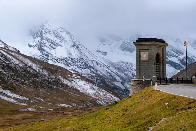 Passo dello Stelvio, panorama da vicino